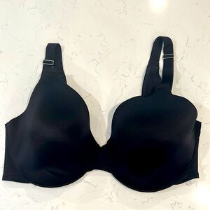 Soma 34DD black Vanishing Back/Full coverage bra